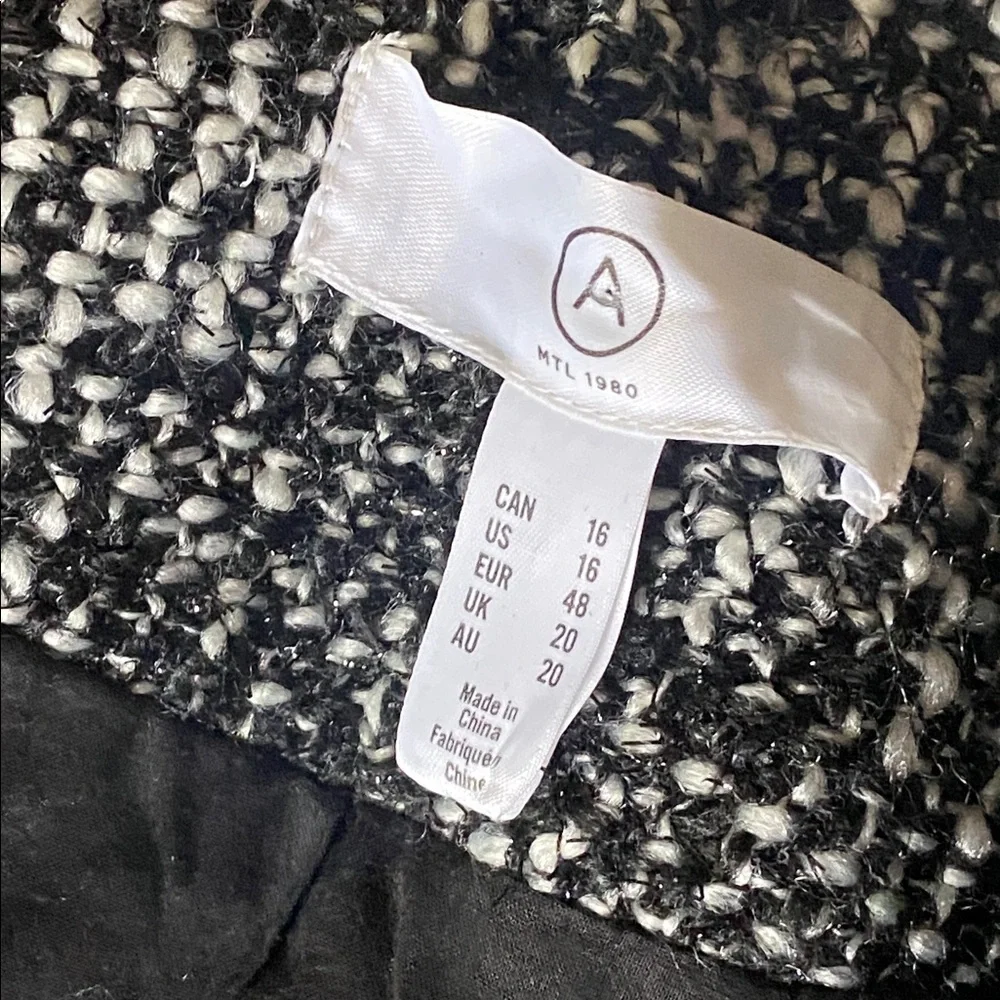 Addition Elle tweed blazer jacket NWOT - Picture 4 of 9